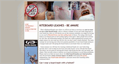 Desktop Screenshot of kiteboardleash.com